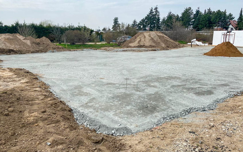 Gründungspolster für Kern-Haus Allea in Eilenburg
