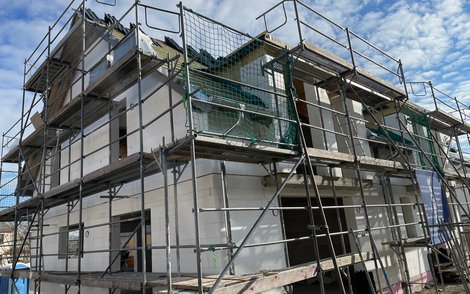 Dachmaterial Vorderansicht