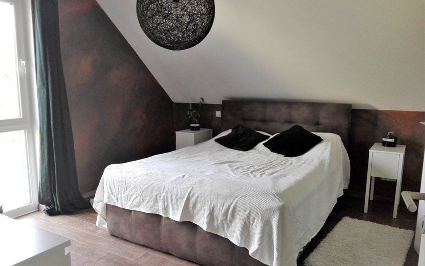 Schlafzimmer im individuell geplanten Einfamilienhaus Signum von Kern-Haus in Einselthum