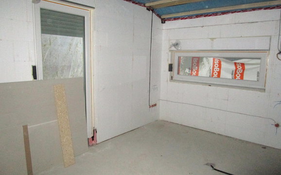 Ausgeführte Elektrorohinstallation.