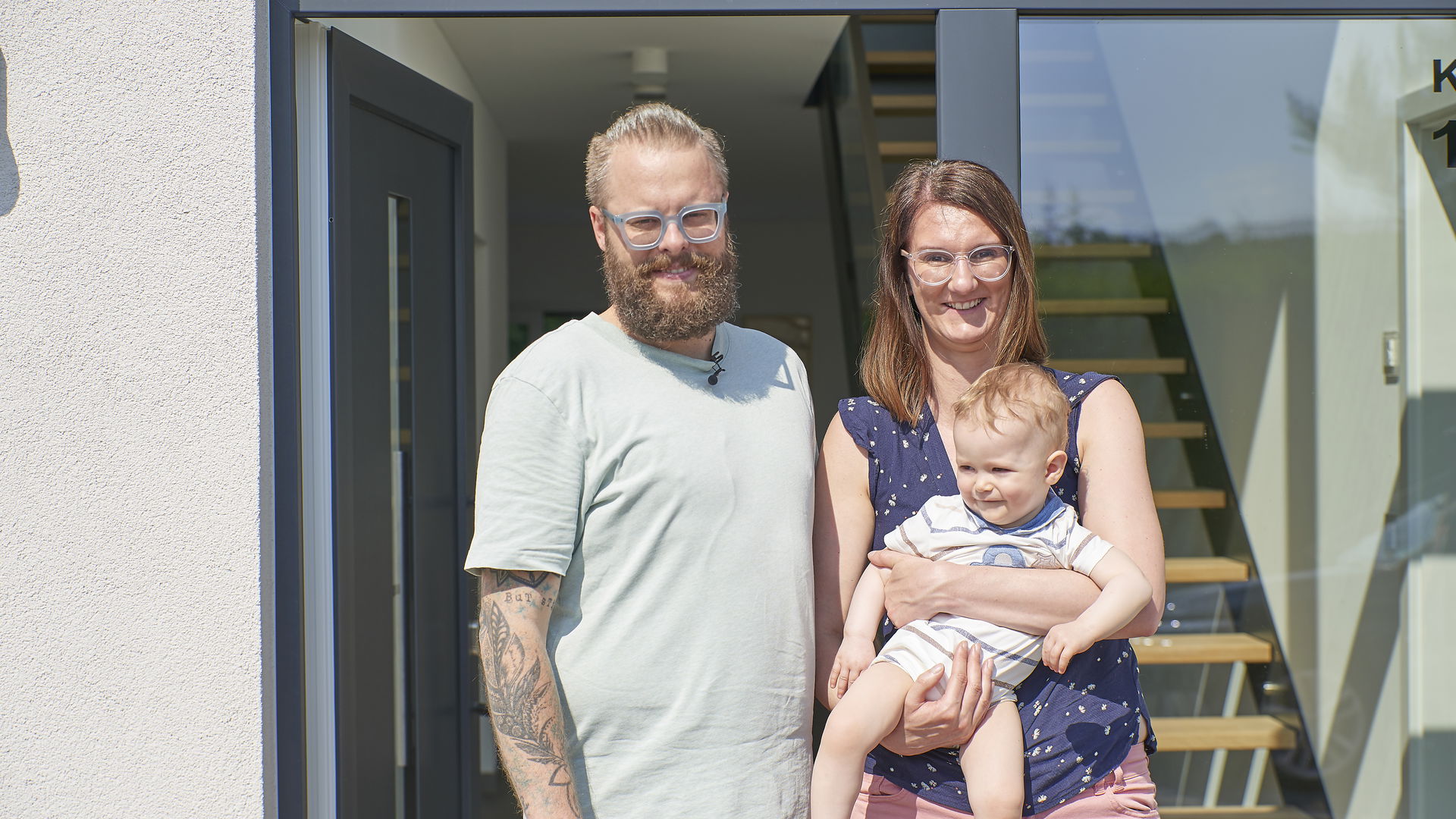 Bauherrenfamilie Krusch in Fischbach
