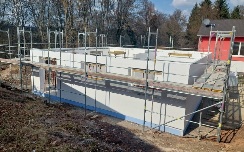 Rohbau in Bad Berka 