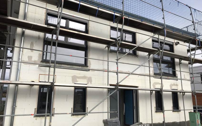 Außenputzarbeiten Kern-Haus Signus