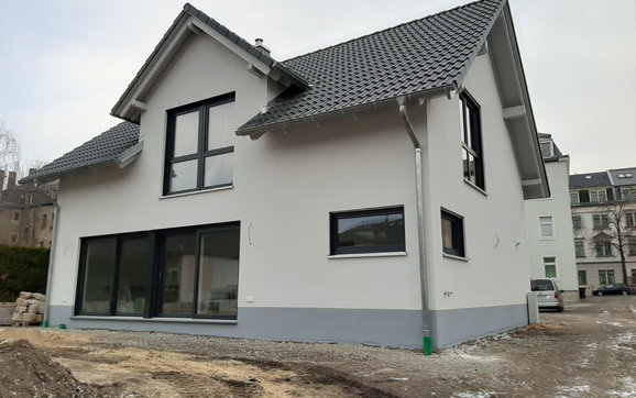 Hausansicht Gartenseite