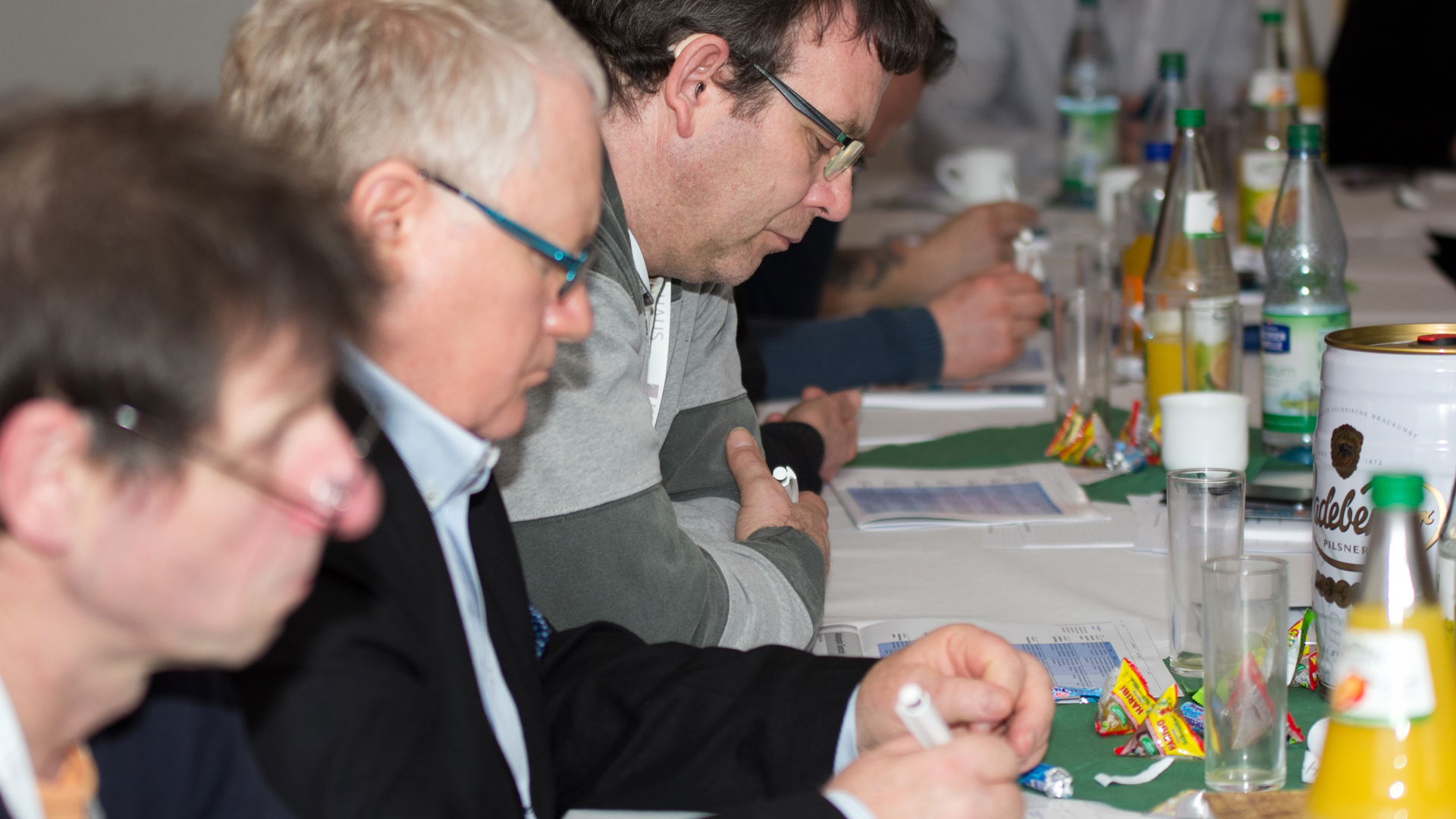 Die Anwesenden erhielten dank Dr. Wesely einen Einblick in methodische Unternehmensführung.