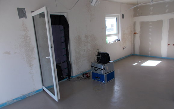 Blower-Door-Test im Kern-Haus Signum in Einselthum