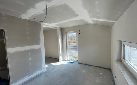 Innenausbau im Erdgeschoss