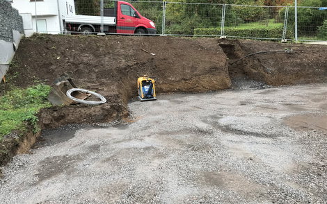 Das Planum ist erfolgt.