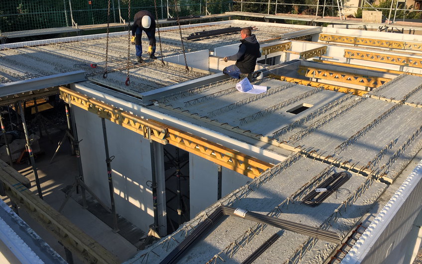 Verlegung Decke Erdgeschoss