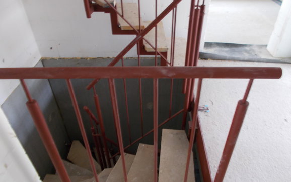 Bautreppe im frei geplanten Kern-Haus in Bad Dürkheim