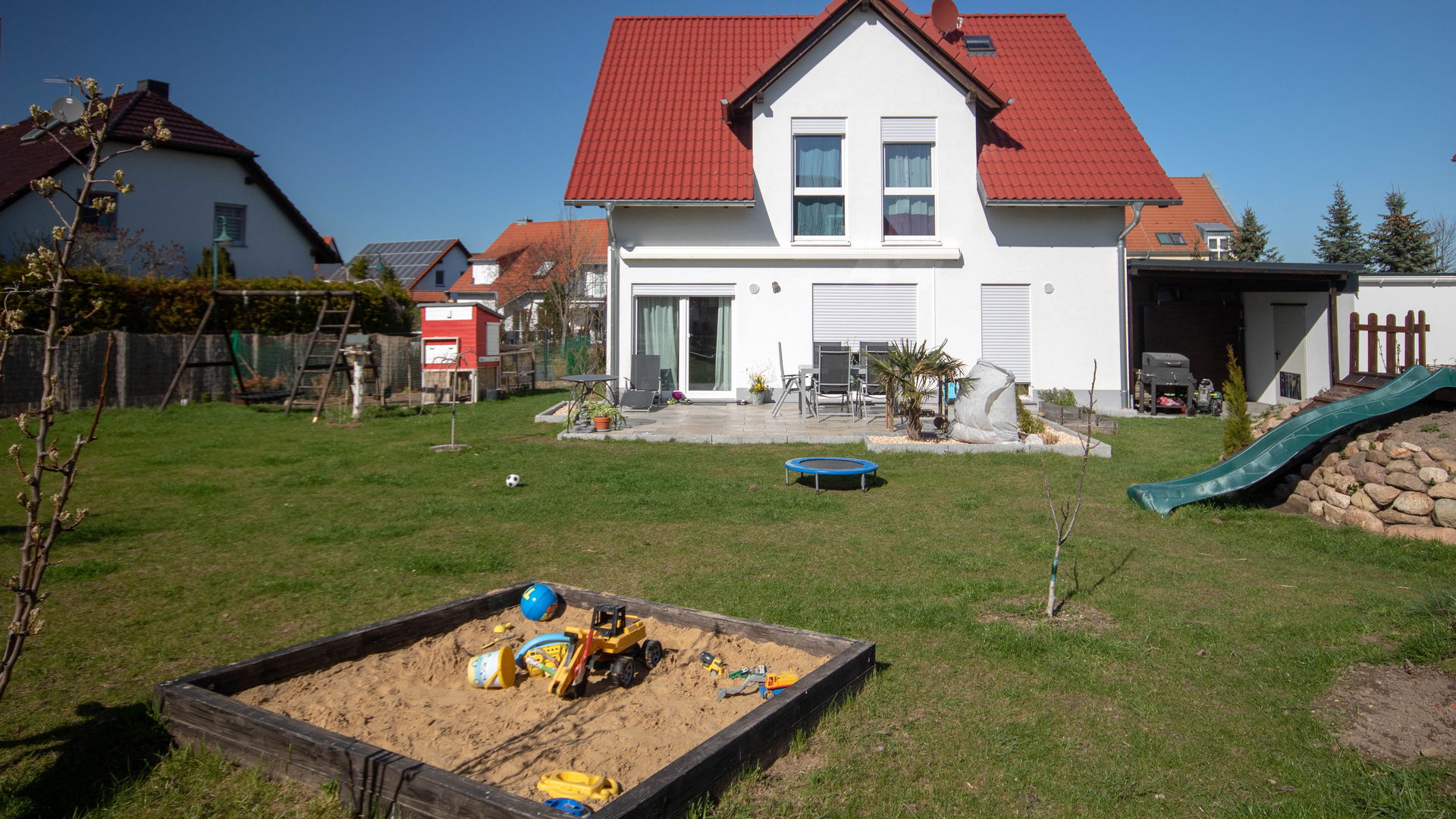 Garten und Kern-Haus Luna in Fuchshain