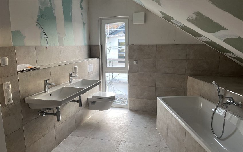 Badezimmer fertig in Windhagen