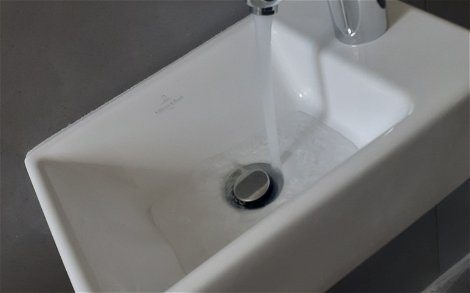 Ein wichtiges "Detail": Fließend Wasser ist nun im Haus verfügbar.