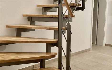 fertige Treppe