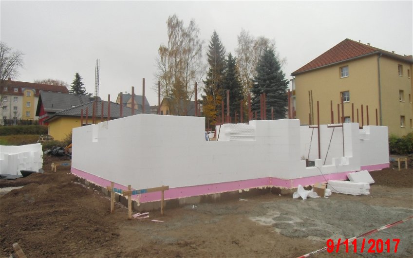 Baubeginn für Kern-Haus in Brand-Erbisdorf