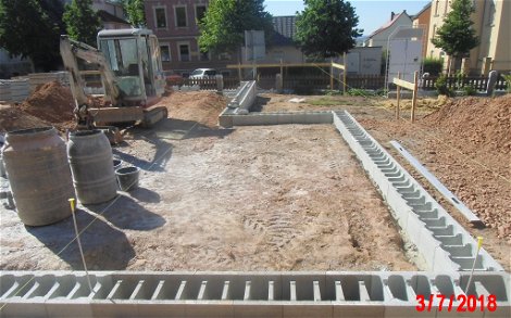 Fundament für Kern-Haus-Bungalow Balance in Hohenstein-Ernstthal