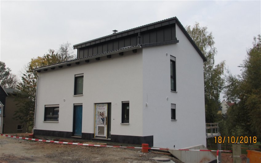 Kern-Haus Vision Plus in Oberlungwitz kurz vor der Fertigstellung