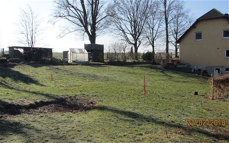 Bauplatz für frei geplantes Kern-Haus in Callenberg Ortsteil Falken