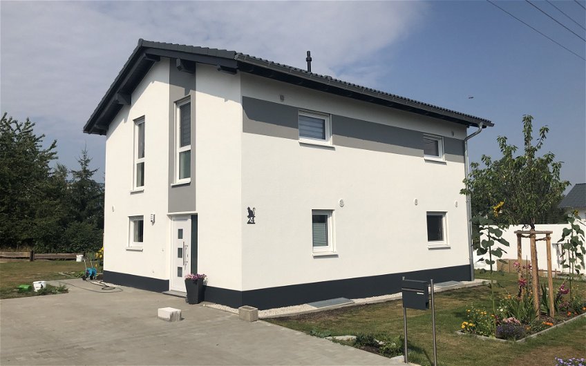 Fertigstellung Kern-Haus Cara in Chemnitz-Rottluff