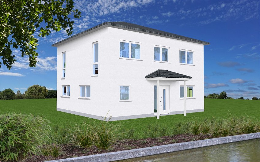 Planung für Stadtvilla Signus von Kern-Haus in Kirchberg b. Zwickau