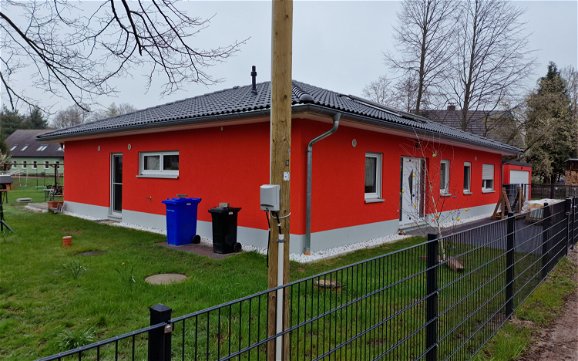 Fertigstellung Kern-Haus Bungalow Balance in Callenberg