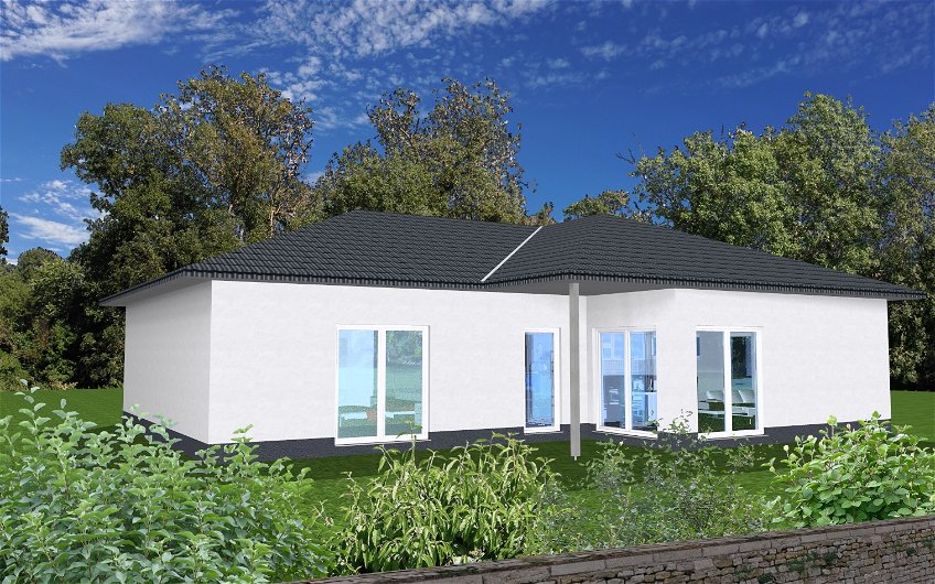 Planung für Bungalow Balance von Kern-Haus in Callenberg, OT Langenchursdorf