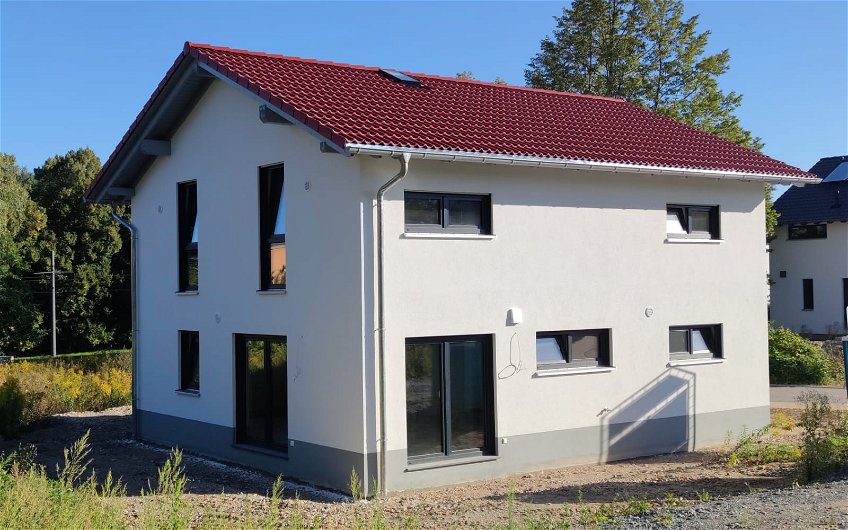 Kern-Haus Jara in Chemnitz-Gablenz kurz vor Fertigstellung