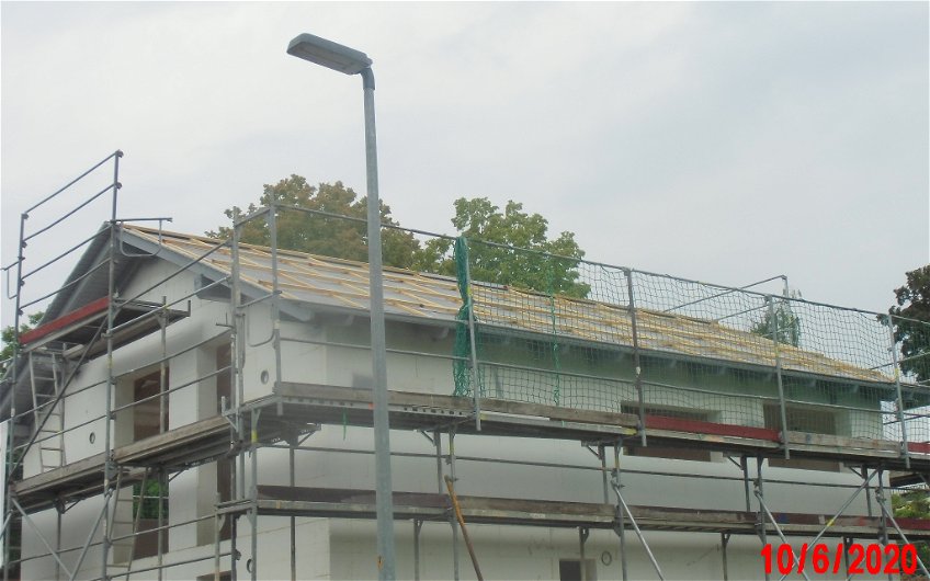 Dachlattung für Kern-Haus Jara in Chemnitz-Gablenz