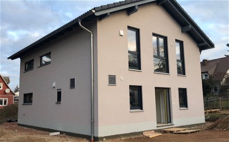 Fertigstellung Kern-Haus Jara in Chemnitz-Adelsberg