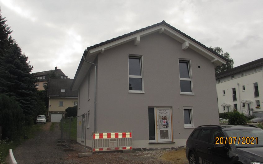 Außenputz für frei geplantes Kern-Haus in Stollberg