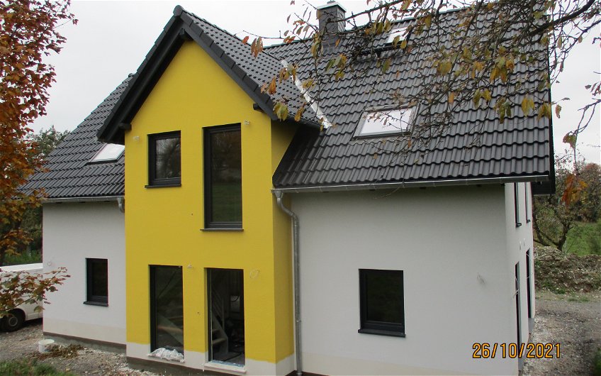 Außenputz für Kern-Haus Aura in Oederan, OT Schönerstadt