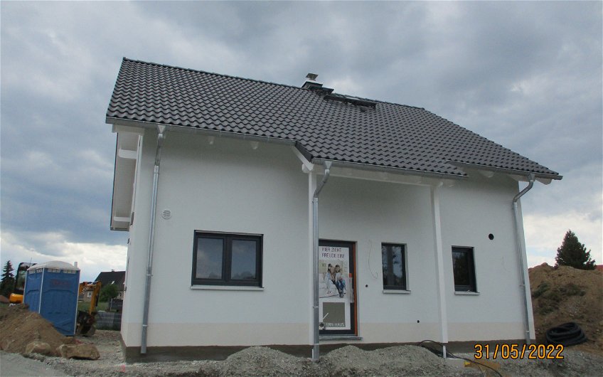 Außenputz für Kern-Haus Jano in Bobritzsch