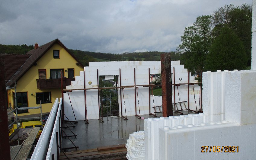 Dachgeschosswände für Kern-Haus Signum in Mulda