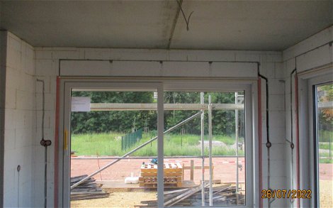 Fertigstellung der Rohinstallation für Kern-Haus Allea in Reinsdorf