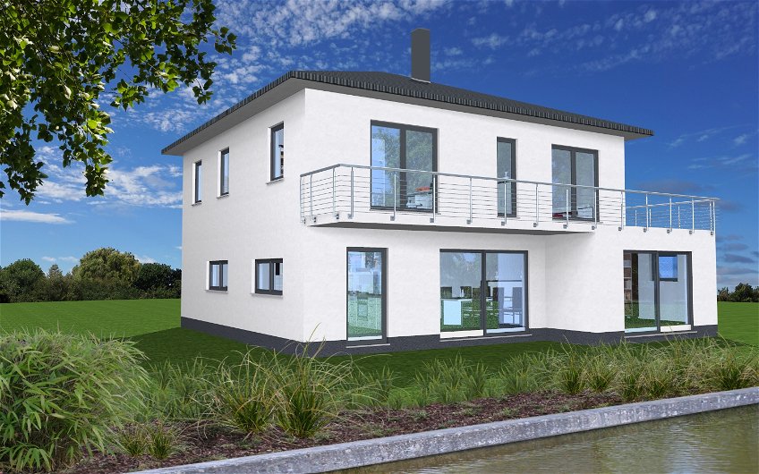 Planung für Stadtvilla Gredo von Kern-Haus in Lichtenau