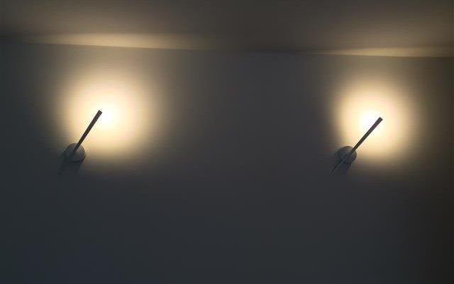Die neuen Lampen im Haus