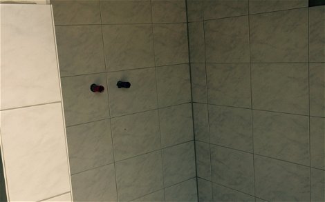 Der Duschbereich