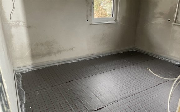 Fußbodenheizung Zimmer