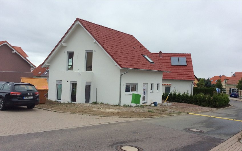 In Erfurt-Niedernissa entsteht eine der meistgebauten Hausvarianten von Kern-Haus.