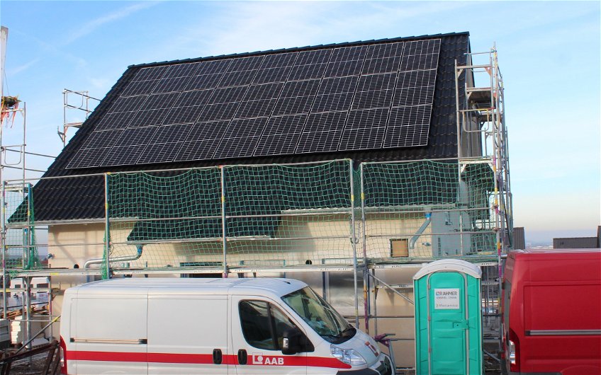Letzter Schliff auf dem Dach: Photovoltaik