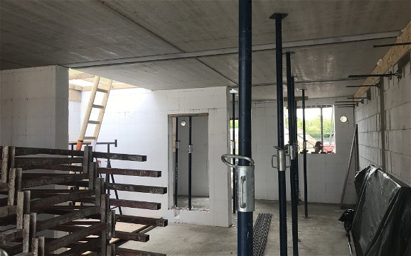 Erdgeschoss des frei geplanten Reihenmittelhauses von Kern-Haus in Plankstadt