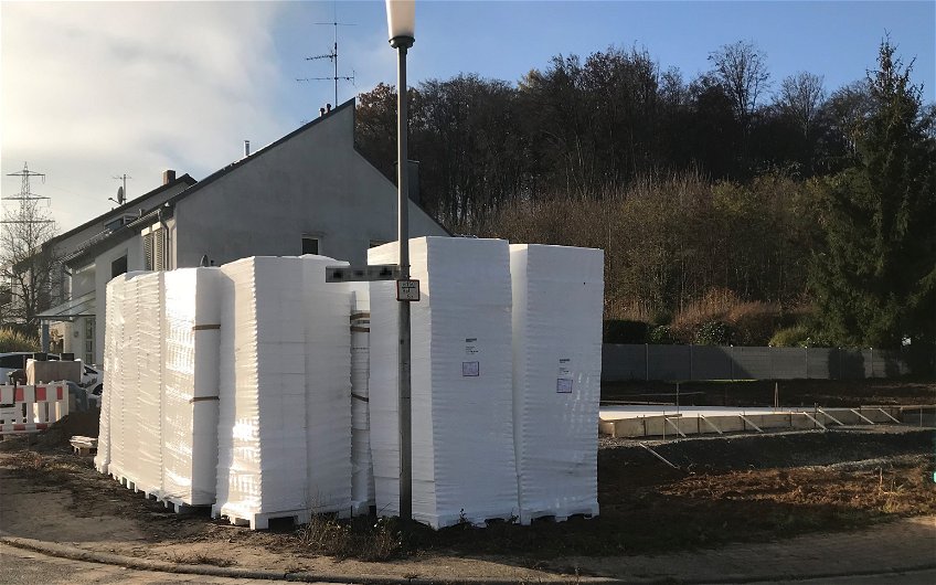 DuoTherm-Material für das individuell geplante Familienhaus Vero von Kern-Haus in Leimen-Gauangelloch