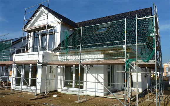 fertiggestellte Dacheindeckung