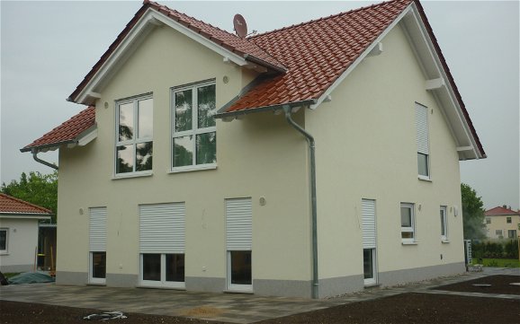 Haus nach Fertigstellung
