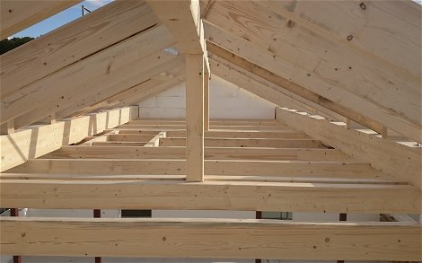 Detail Dachstuhl