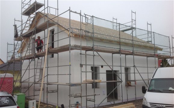 Dacheinlattung für Dacheindeckung