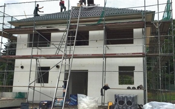 Dachdeckerarbeiten Stadtvilla Signus