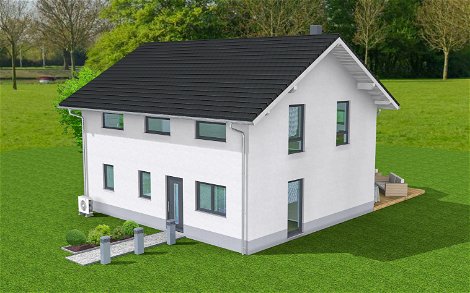 Planungsansicht des Kern-Haus in Wiederitzsch