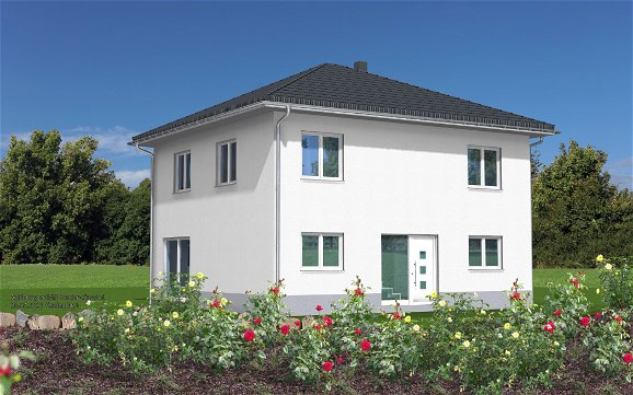 Kern-Haus Leipzig Visualisierung Massivhaus Einfamilienhaus