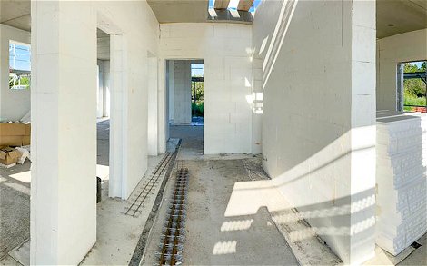 Panoramaansicht des Erdgeschoss des Kern-Haus Allea in Eilenburg